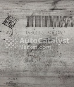 Precio de catalizador 1980013194W0497 (DPF monolith) usado (chatarra) — Foto № 3 | AutoCatalyst Market