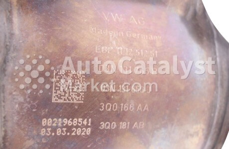 Precio de catalizador 03N131765B / 03N131656J / 3Q0166AA / 3Q0181AA (METAL) usado (chatarra) — Foto № 4 | AutoCatalyst Market