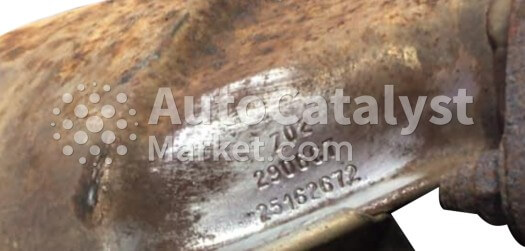 Precio de catalizador 25162672 usado (chatarra) — Foto № 2 | AutoCatalyst Market