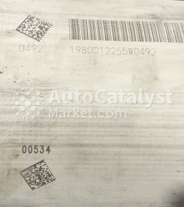 Цена б/у катализатора  1980012255W0492 (DPF monolith) — Фото № 4 | AutoCatalyst Market