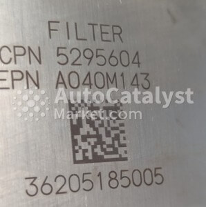 销售二手和废旧催化剂的价格 CPN 5295604 / EPN A040M143 (DPF)  — 照片 № 1 | AutoCatalyst Market
