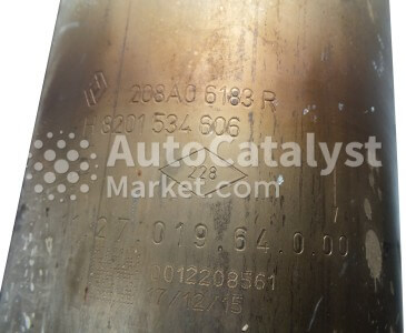 208A06183R / H8201534606 (DPF) Catalytic Converter Scrap Price — Photo № 5 | AutoCatalyst Market