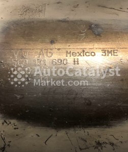 Precio de catalizador 5C0131690H usado (chatarra) — Foto № 2 | AutoCatalyst Market