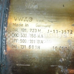 04L131723M / 5Q0166AA / 5Q0181BA / 04L131601H (DPF) - Photo № 3 | AutoCatalyst Market